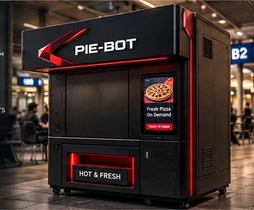 Pie-Bot automated pizza system